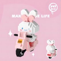 Sanrio LEGO Compatible Motor To Go Building Bricks - ArtGalleryZen