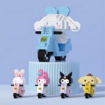 Sanrio LEGO Compatible Motor To Go Building Bricks - ArtGalleryZen