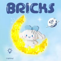 Sanrio LEGO Compatible On-The-Moon Building Bricks - ArtGalleryZen