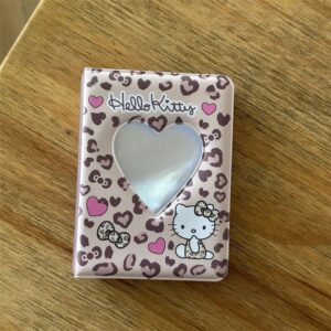 Sanrio Leopard Hello Kitty Kpop 3 Inch Mini Photocard Album - ArtGalleryZen