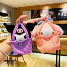 Sanrio Mini Handbag Plush Toy Keychain - ArtGalleryZen