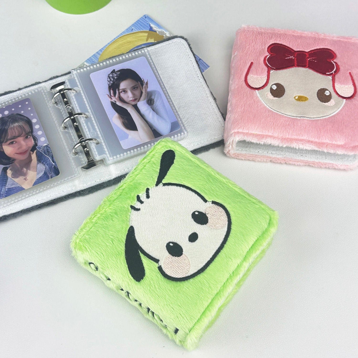 Sanrio Plush Kpop 3 Inch Mini Binder Photocard Album - ArtGalleryZen