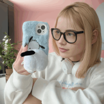 Sanrio Plush Rotating Tail Pochacco iPhone Case - ArtGalleryZen