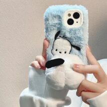 Sanrio Plush Rotating Tail Pochacco iPhone Case - ArtGalleryZen