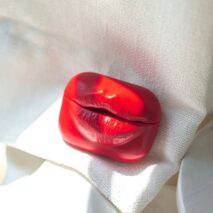 Sexy Barbie Red Lips AirPods Earphone Case - ArtGalleryZen