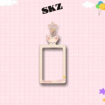 SKZ Kpop Keychain Acrylic Photocard Holder - ArtGalleryZen