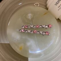 Sparkling Chic Crystal Inlaid Star Heart Bowknot Hair Clips Set - ArtGalleryZen