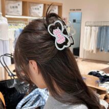 Sparkling Hello Kitty Bowknot Hair Claw - ArtGalleryZen