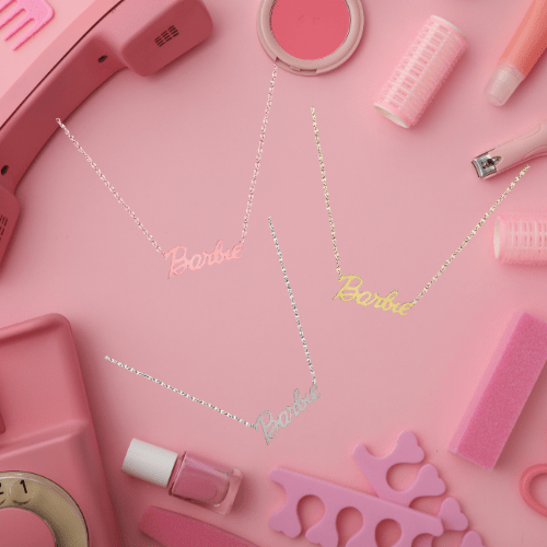 Stainless Steel Barbie Necklace - ArtGalleryZen