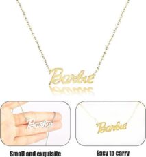 Stainless Steel Barbie Necklace - ArtGalleryZen