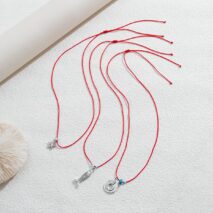 Stylish 3Pcs Shell Fish Starfish Pendant Jade Cord Necklace Set - ArtGalleryZen