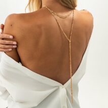 Stylish Layered Sequin Long Chain Tassel Y Necklace - ArtGalleryZen