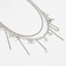 Stylish Layered Star Pearl Tassel Trouser Chain - ArtGalleryZen
