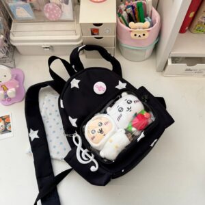 Stylish Star Kpop Fan Display Mini Backpack - ArtGalleryZen