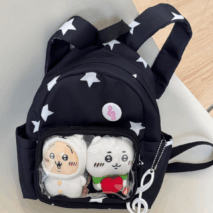 Stylish Star Kpop Fan Display Mini Backpack - ArtGalleryZen