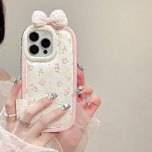 Sweet Bowknot Floral iPhone Case - ArtGalleryZen