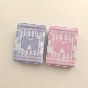 Sweet Bowknot Heart Kpop 3 Inch Mini Photocard Album - ArtGalleryZen