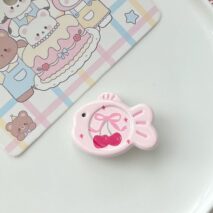 Sweet Bowknot Heart Puppy Cat Fish Resin Hair Clips - ArtGalleryZen