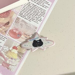 Sweet Bowknot Heart Puppy Cat Fish Resin Hair Clips - ArtGalleryZen