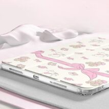 Sweet Bunny Bear Ribbon Bow iPad Case - ArtGalleryZen