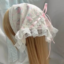 Sweet Colorful Floral Lace Ribbon Bowknot Hair Band Hair Scarf - ArtGalleryZen