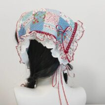 Sweet Colorful Floral Lace Ribbon Bowknot Hair Band Hair Scarf - ArtGalleryZen