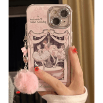 Sweet Dancing Ballet Princess iPhone Case With Accessories - ArtGalleryZen