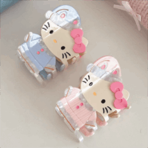 Sweet Hello Kitty Sleepwear Acetate Acrylic Hair Claw Hair Clip - ArtGalleryZen