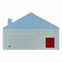 Sweet Little House Doormat - ArtGalleryZen