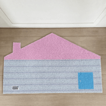 Sweet Little House Doormat - ArtGalleryZen