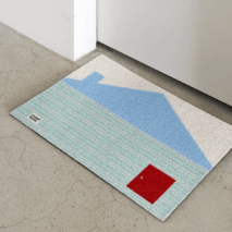 Sweet Little House Doormat - ArtGalleryZen