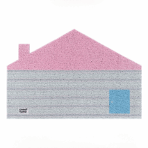 Sweet Little House Doormat - ArtGalleryZen