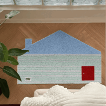 Sweet Little House Doormat - ArtGalleryZen