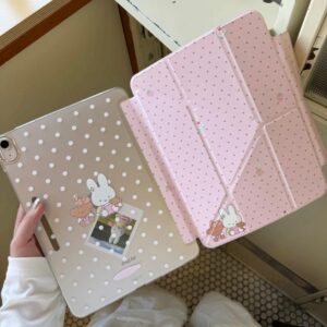 Sweet Miffy Polka Dot iPad Case - ArtGalleryZen