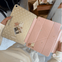 Sweet Miffy Polka Dot iPad Case - ArtGalleryZen
