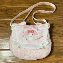 Sweet My Melody Floral Shoulder Crossbody Bag - ArtGalleryZen