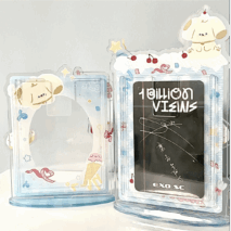 Sweet Puppy Donut Kpop Acrylic Photocard Holder - ArtGalleryZen