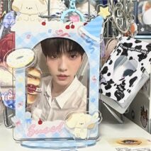 Sweet Puppy Donut Kpop Acrylic Photocard Holder - ArtGalleryZen