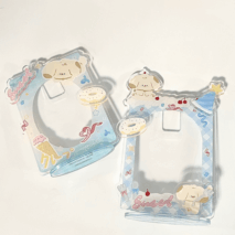 Sweet Puppy Donut Kpop Acrylic Photocard Holder - ArtGalleryZen