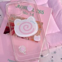 Sweet Strawberry Clover Cream Narutomaki Crystal 3D DIY Decoration Stickers - ArtGalleryZen