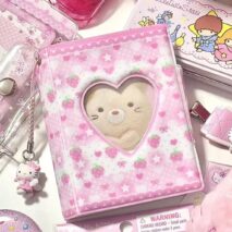 Sweet Strawberry Kpop 3 Inch Mini Photocard Album - ArtGalleryZen
