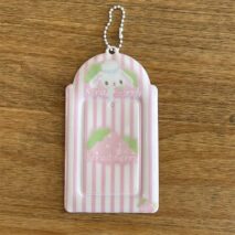 Sweet Sugarbunnies Strawberry Kpop Keychain Photocard Holder - ArtGalleryZen