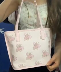 Teddy Bear PU Leather Bag - ArtGalleryZen