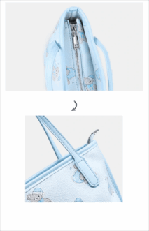 Teddy Bear PU Leather Bag - ArtGalleryZen