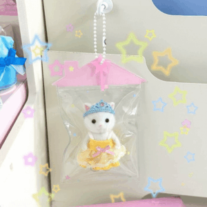 Tiny House Candy Bag Kpop Keychain Photocard Holder - ArtGalleryZen