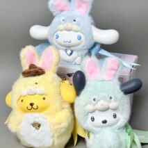 TOPTOY Sanrio Diamond Bunny Baby Series Plush Keychain Doll Blind Box - ArtGalleryZen