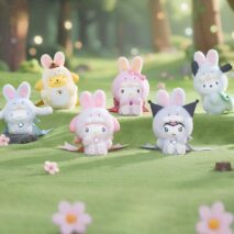 TOPTOY Sanrio Diamond Bunny Baby Series Plush Keychain Doll Blind Box - ArtGalleryZen