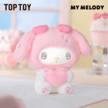 TOPTOY Sanrio My Melody 50th Anniversary Milk Candy Series Plush Keychain Blind Box - ArtGalleryZen