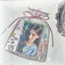 Transparent Goldfish Bowl Candy Bag Kpop Keychain Photocard Holder - ArtGalleryZen