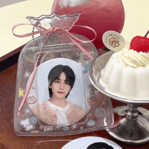 Transparent Goldfish Bowl Candy Bag Kpop Keychain Photocard Holder - ArtGalleryZen